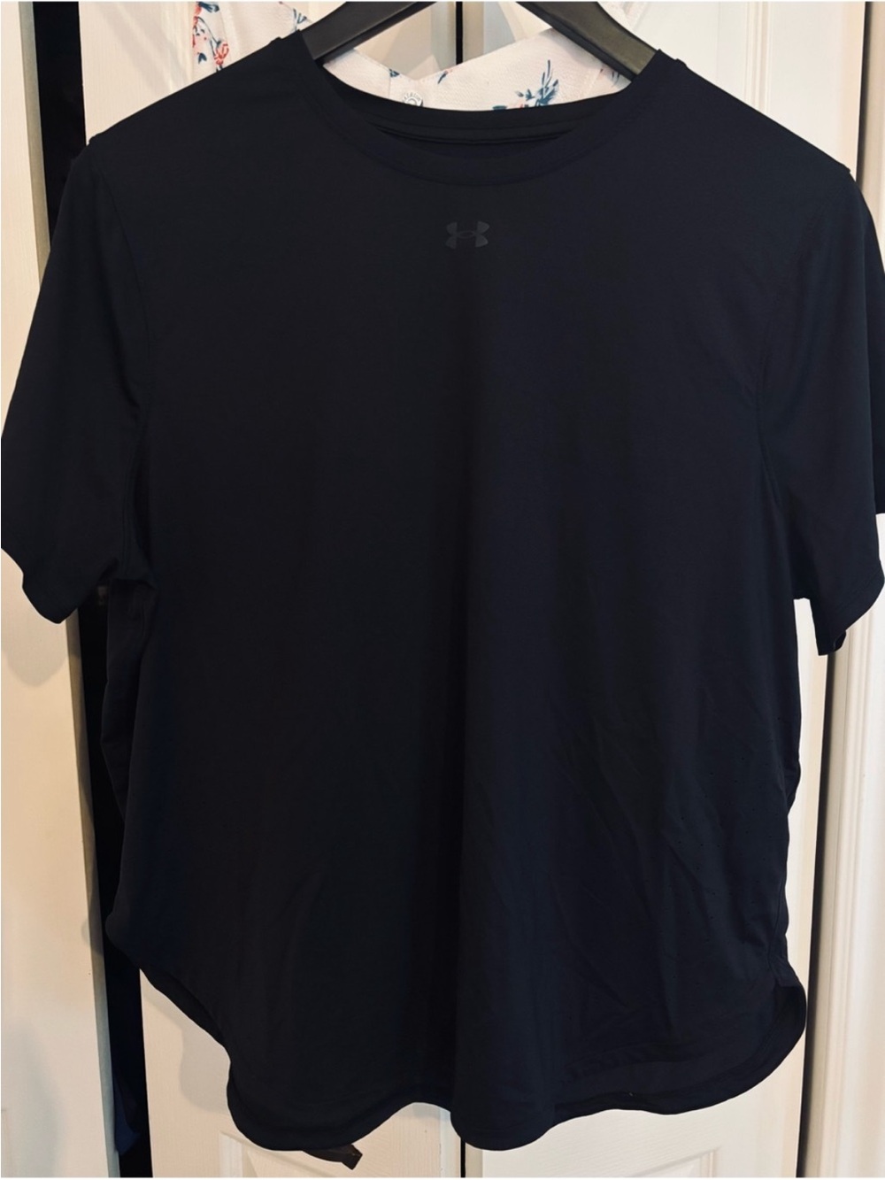 Under Armour Black Loose Fit Short Sleeve Performance Tee